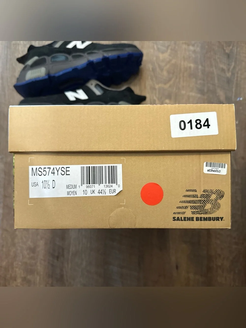Salehe Bembury x New Balance 574 YURT Universal Communication - Black Plum